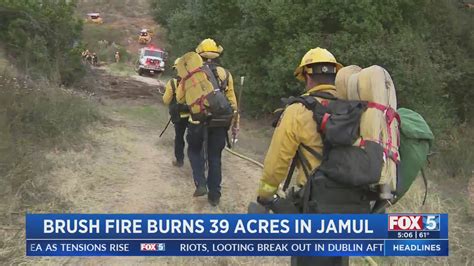 Sage Fire burning at 'critical rate of spread' in Jamul: Cal Fire